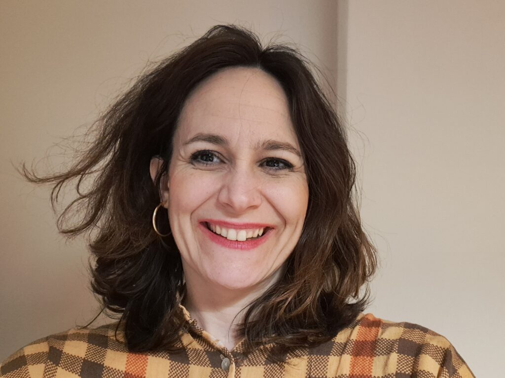 Primer plano de Berta Miravete.